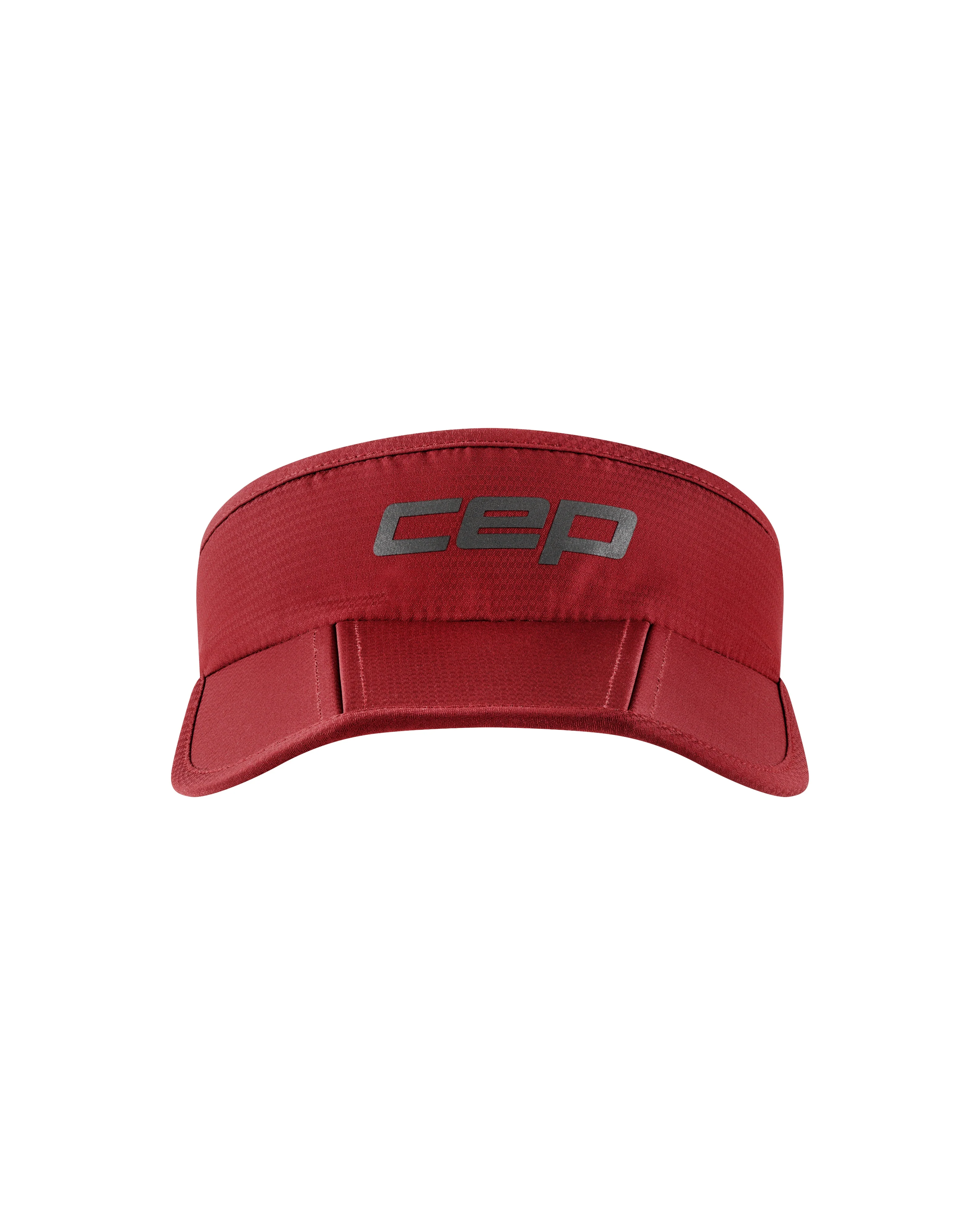 Core Run Foldable Visor Unisex - Burgundy - Image 3