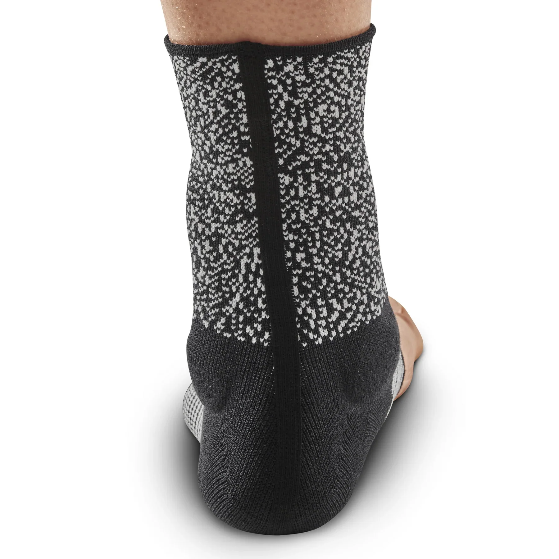 Max Support Ankle Sleeve Unisex - Black/White - Image 4