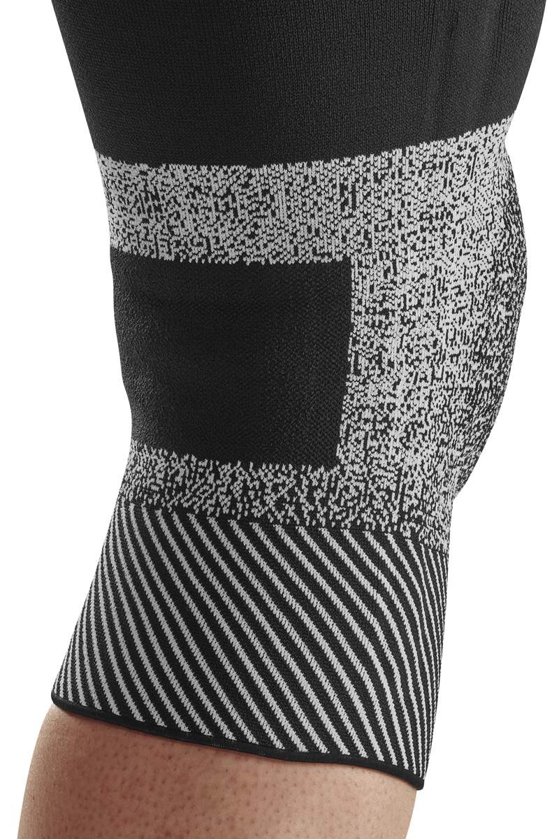 Max Support Knee Sleeve Unisex - Black/Grey - Image 5