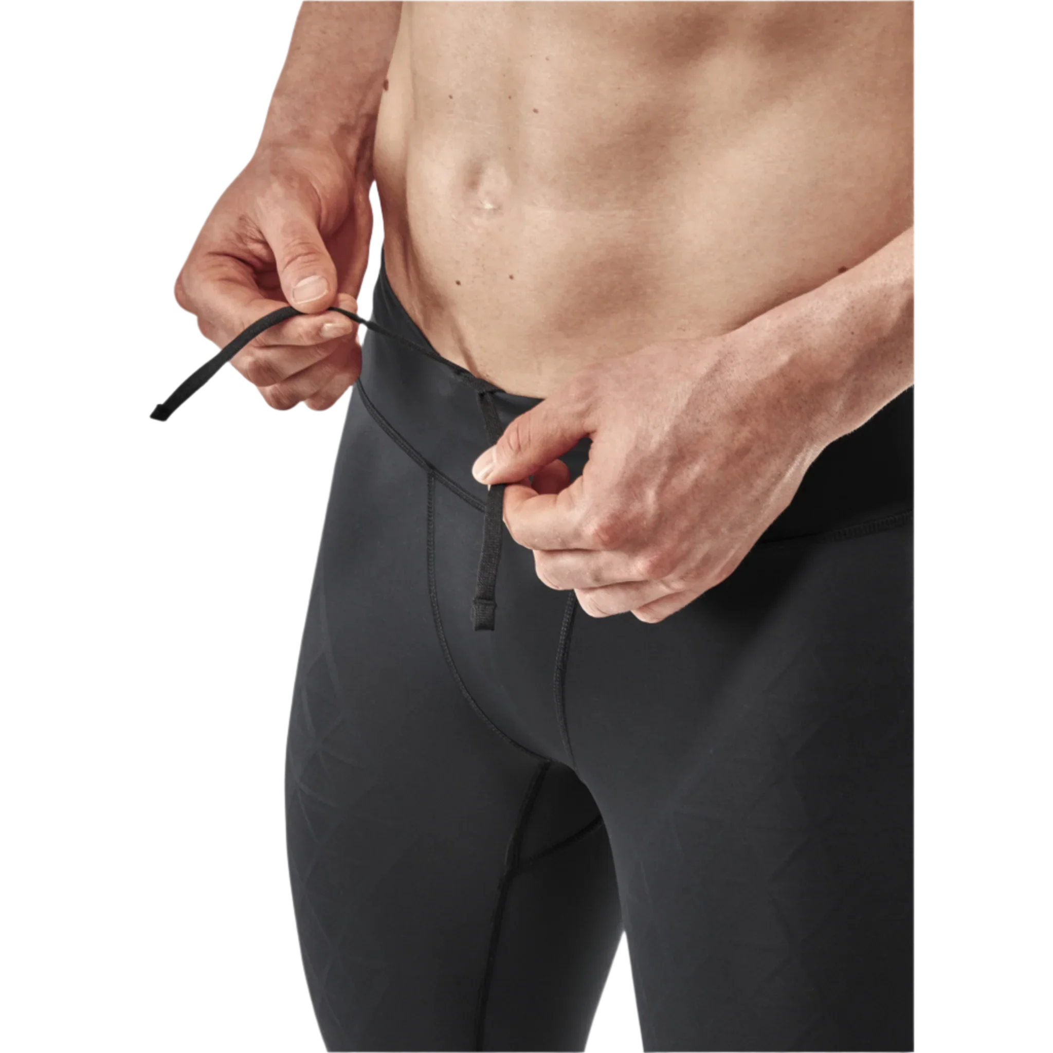 The Run Support Tights, Men - Black - Image 6